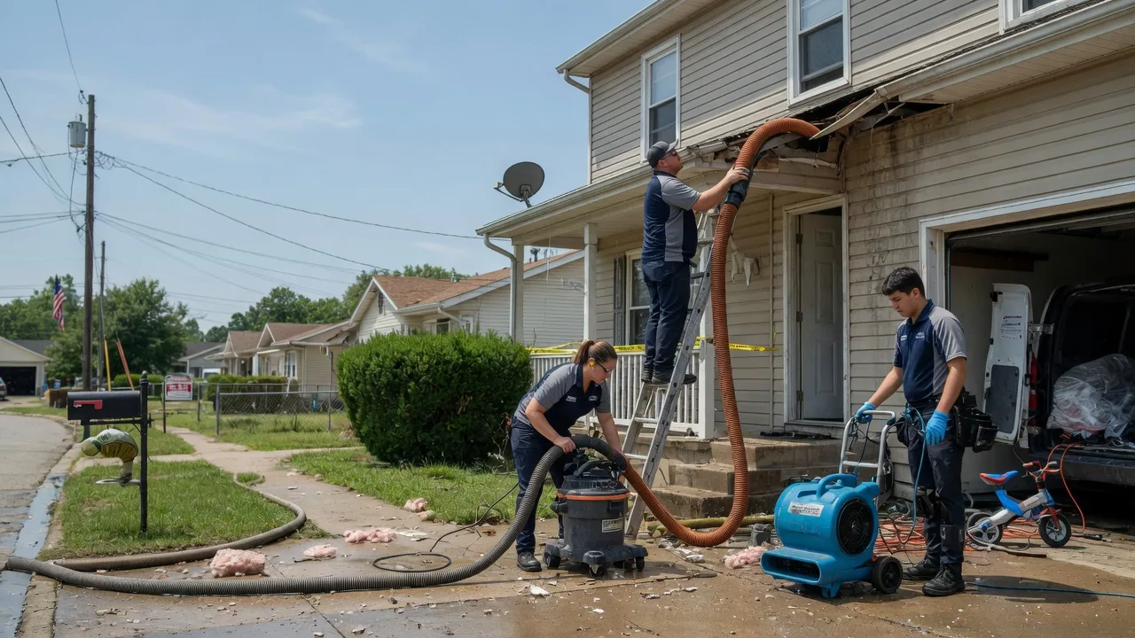 Water Damage Restoration in Evanston, IL near me